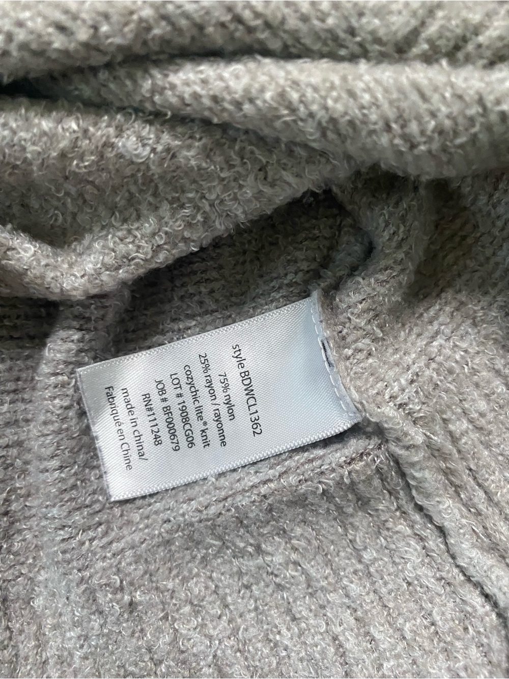 Barefoot Dreams Cozychic Lite Full Zip Cardigan Sweater Women’s Small - Picture 7 of 8